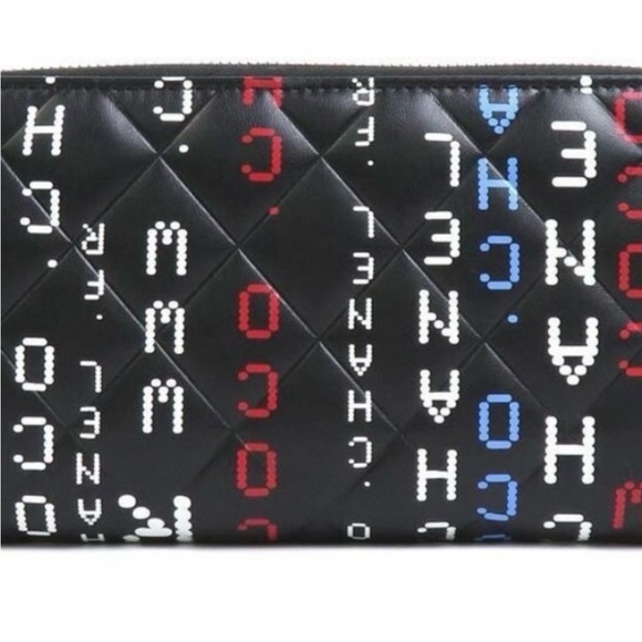 Authentic chanel zip around long zipper wallet. Multicolor lambskin leather - Picture 3 of 8